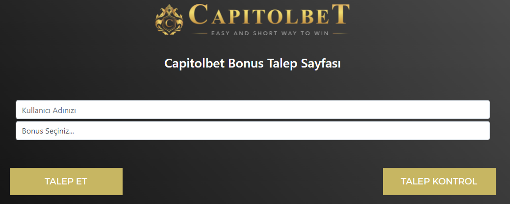 Capitolbet Deneme Bonusu